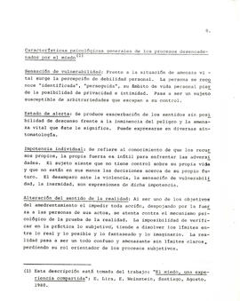 Psicología del miedo en las situaciones de represión política (11)