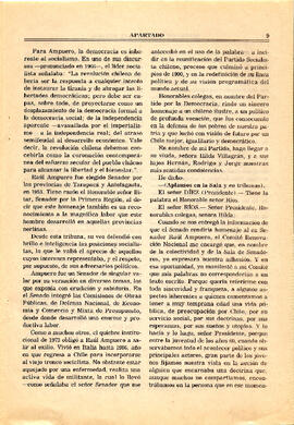 Diario de sesiones del Senado, Sesión 22a. (9)