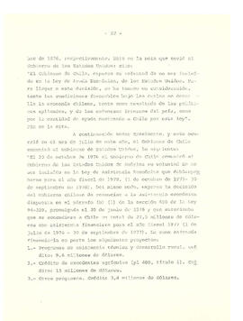 Estudio de ciertas cuestiones relativas a la situación de los Derechos Humanos en Chile (22)