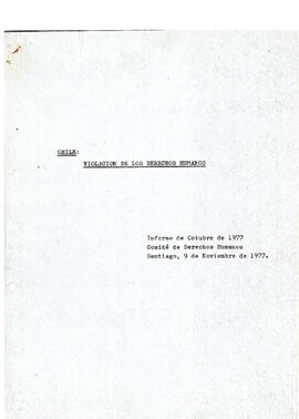 Anexo Num. 9. Chile: Violación de los derechos humanos (2)