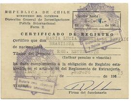 Certificado de Registro