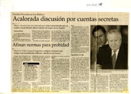 Familia Pinochet en Los Boldos: Acalorada discusión por las cuentas secretas