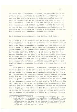 La protección de los derechos del hombre y el impacto de las situaciones de emergencia según el d...