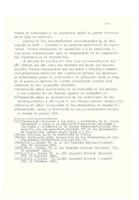 La protección de los derechos del hombre y el impacto de las situaciones de emergencia según el d...