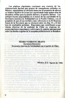 Chile, balance de quince años de dictadura (síntesis) (6)