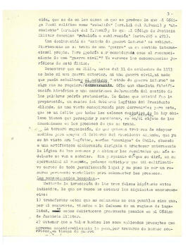 Los procesos militares por traición y deducción de tropas seguidos en Santiago de Chile (3)