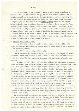 Relación sobre el viaje a Ginebra y perspectivas de trabajo con la Comisión de derechos humanos y...