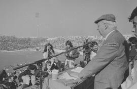 Volodía Teitelboim en Estadio Santa Laura