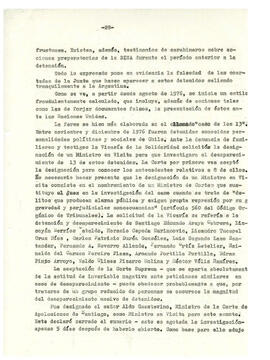 Régimen de terror en Chile y detenidos políticos desaparecidos. (28)