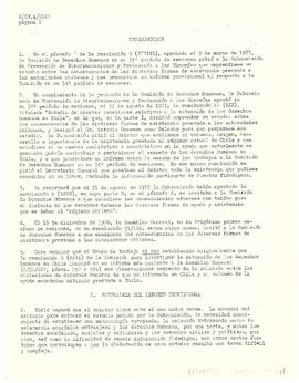 Estudio de las consecuencias de la ayuda y asistencia económica extranjera sobre el respeto de lo...