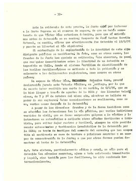 Régimen de terror en Chile y detenidos políticos desaparecidos. (32)