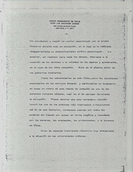 Intervención del delegado de Chile, señor Leonidas Irarrazabal, en la tercera comisión, sobre el ...