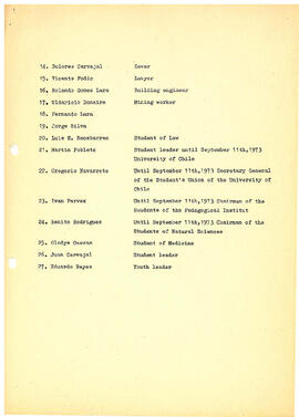 List of chileans recently arrested (2)
