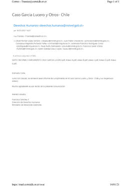 Informe del Estado de cumplimiento de la Sentencia (1)