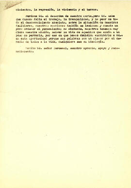 Carta abierta de los Familiares de Presos Políticos y desaparecidos al Cardenal Raúl Silva Henríq...