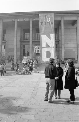 Toma en Escuela de Medicina Universidad de Chile