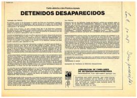 "Detenidos Desparecidos”