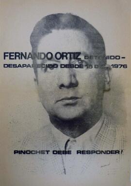 Fernando Ortiz detenido desaparecido desde 15 dic. 1976