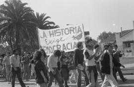 Manifestación universitaria