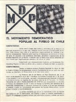 Movimiento Democrático Popular