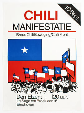 Chili manifestatie - Chile, manifestación