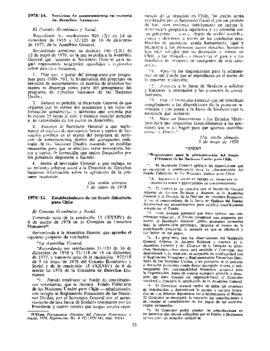 Establecimiento de un fondo fiduciario para Chile (1)
