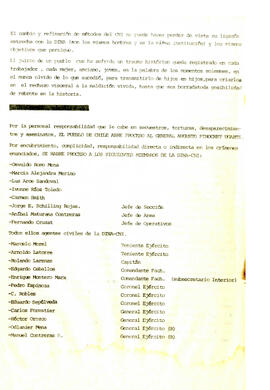 Chile Acusa. Cuaderno n°1 que el pueblo de Chile sigue contra el jefe supremo de la DINA-CNI Agus...