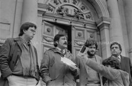 Discurso frente a la Catedral