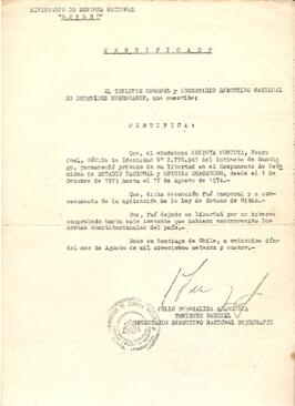 Certificado