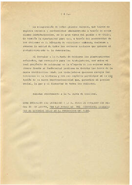 Carta a los honorables miembros de la Junta de Gobierno (4)