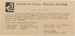 Invitación