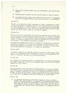 Convention sur la Disparition Forcee (6)
