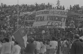 Concentración Fuera Pinochet