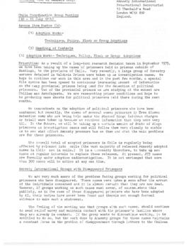 Minutes of Chile coordination group NS 157 (21)