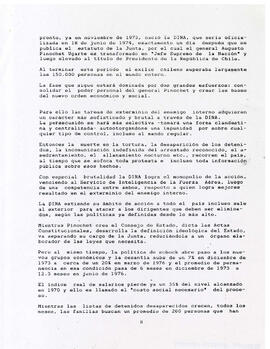 Las Violaciones a los Derechos Humanos en Chile, panorama general entre 1973 y 1987. (8)