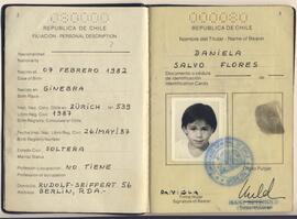 Pasaporte Daniela Salvo