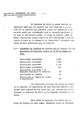 Estudio de los informes de violaciones de derechos humanos en Chile, con particular referencia a ...