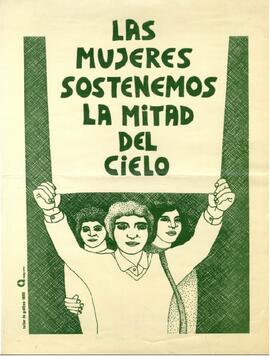 Las mujeres sostenemos la mitad del cielo