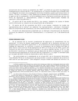 Resolución de cumplimiento de la Sentencia de la Corte IDH (2)