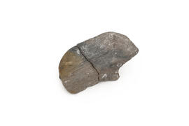 Pedazo de piedra quebrada