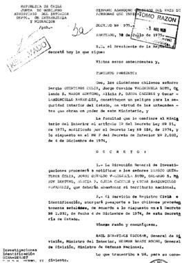Decreto N° 975
