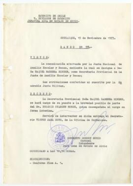 Bando Nº 77