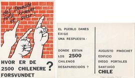 Dónde están los 2.5000 chilenos desaparecidos?