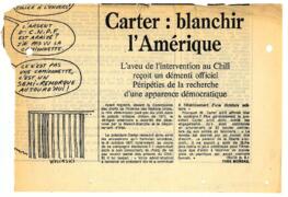 Carter: blanchir l' Amérique