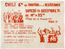 Chili 6 de soutien a la resistance - Chile 6 apoyo a la resistencia