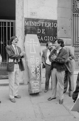 Manifestación profesores