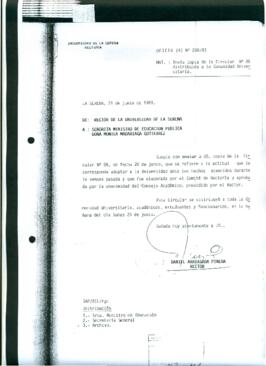 Oficio N° 200