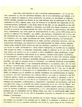 Análisis jurídico de los testimonios de Martín Sánchez, Carlos Arturo Briones y Darío César Villa...