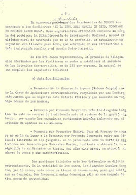 Los detenidos desaparecidos en Chile. (7)