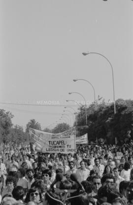 Multitudinario funeral de Tucapel Jiménez